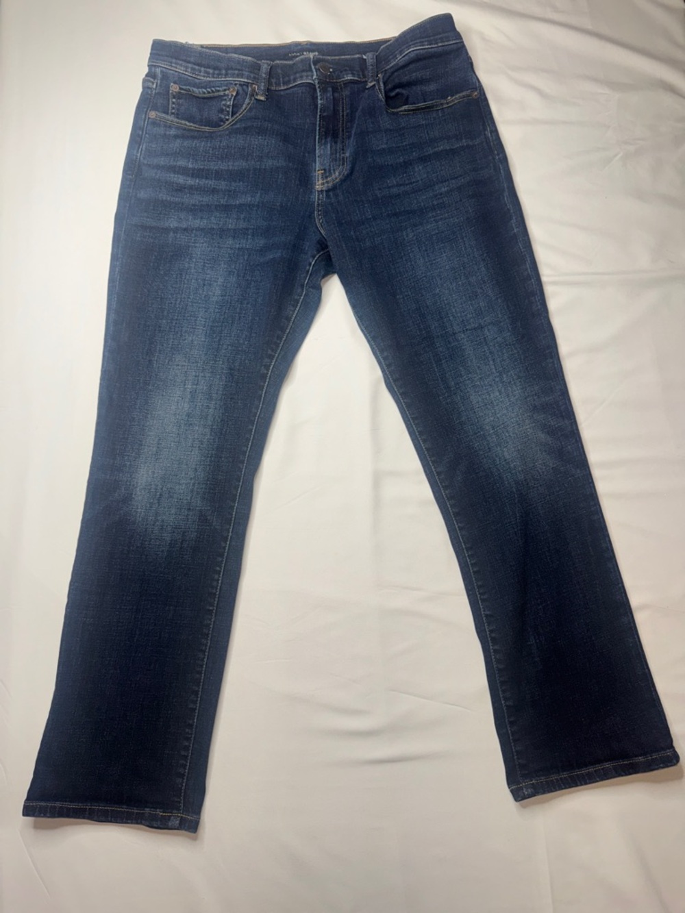 Lucky Brand 223 Straight Dark Wash Men's Jeans Size 33x30 Indigo Denim